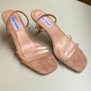 Steve Madden - Size 6 - Clear Heels